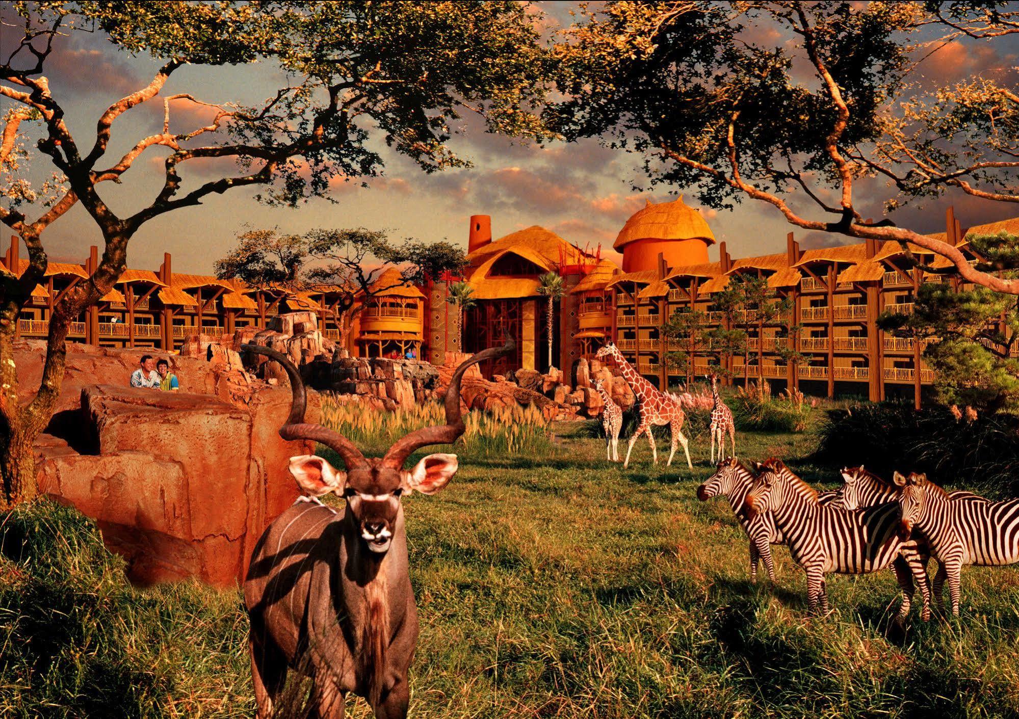 Disney'S Animal Kingdom Villas - Kidani Village Лейк Буена Віста Екстер'єр фото